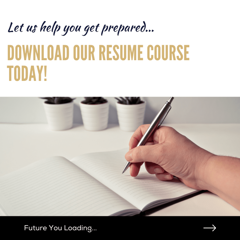 resume writing course